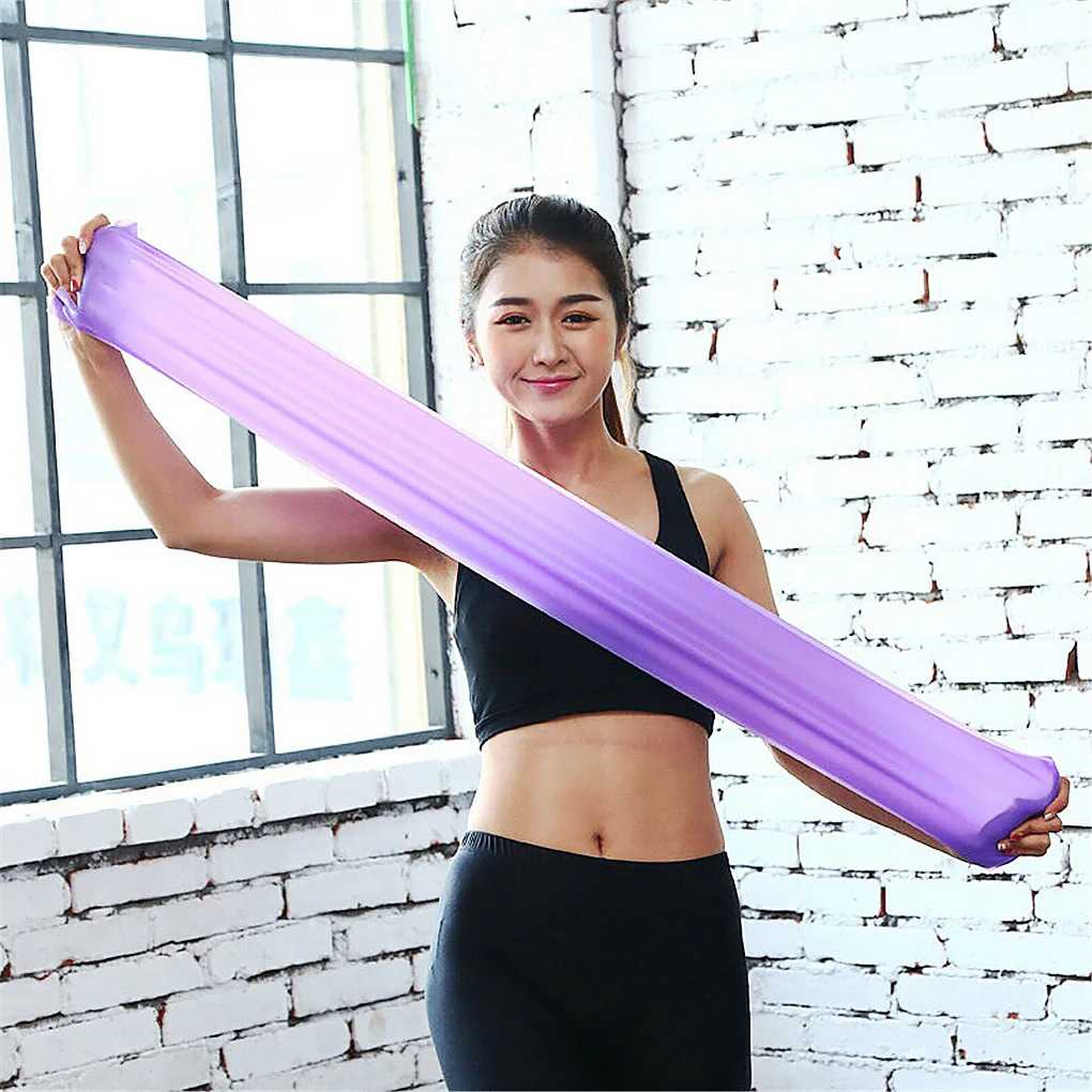 Slyz Tali Stretching Yoga Resistance Band Gym Fitness 150x15cm - Slyz46