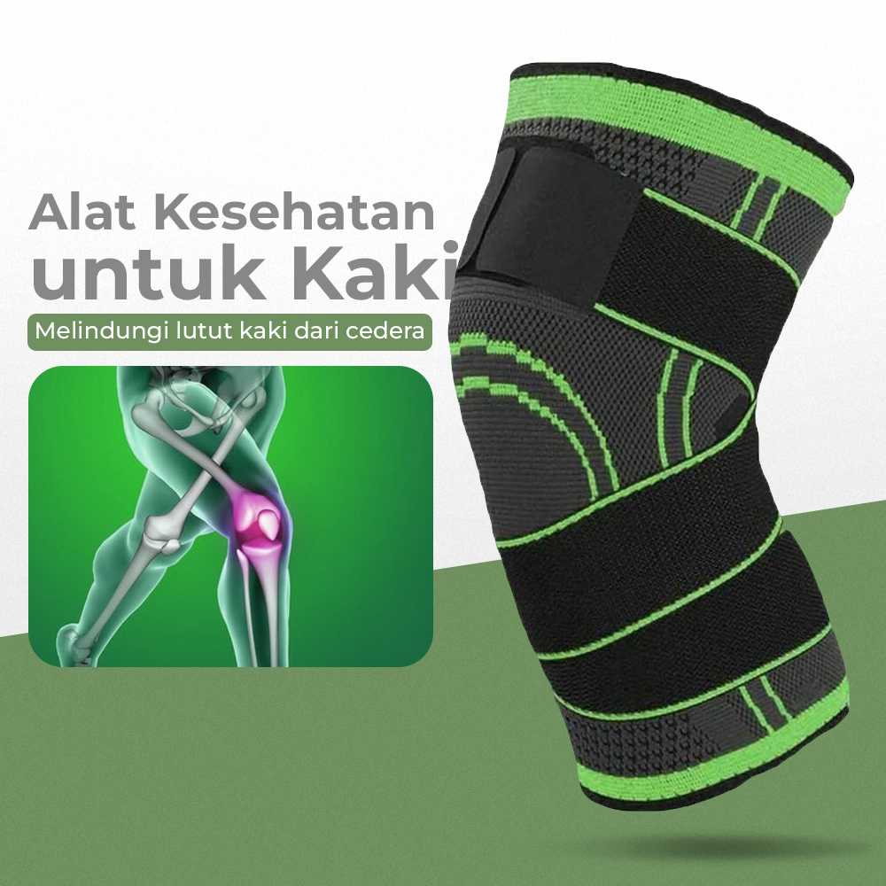 SOSPORT Pelindung Lutut Knee Support Compression Sport Fitness - SS7