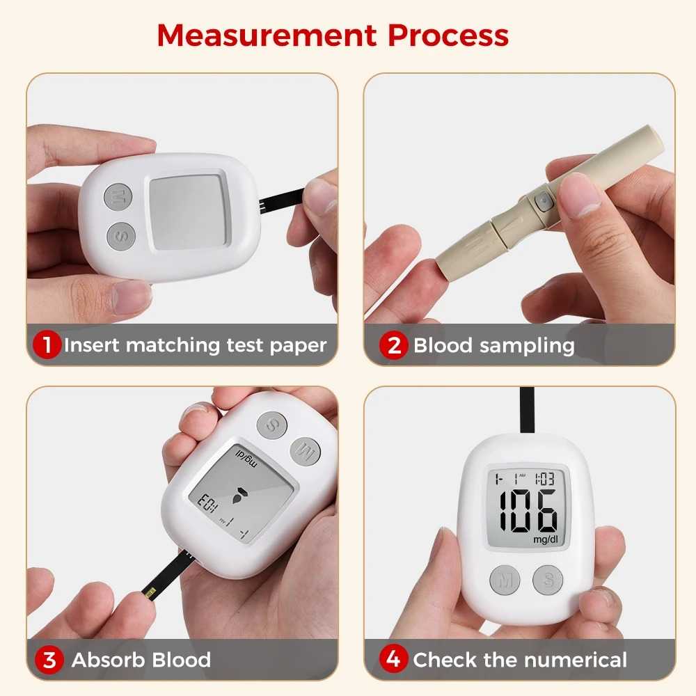 SPEAE Alat Cek Gula Darah Glucometer Kit 50 Test Strips - KH-200