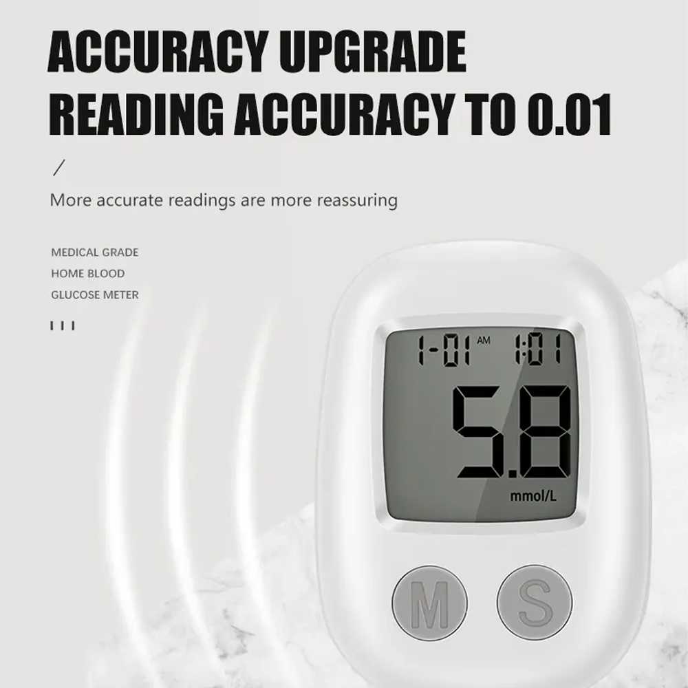 SPEAE Alat Cek Gula Darah Glucometer Kit 50 Test Strips - KH-200
