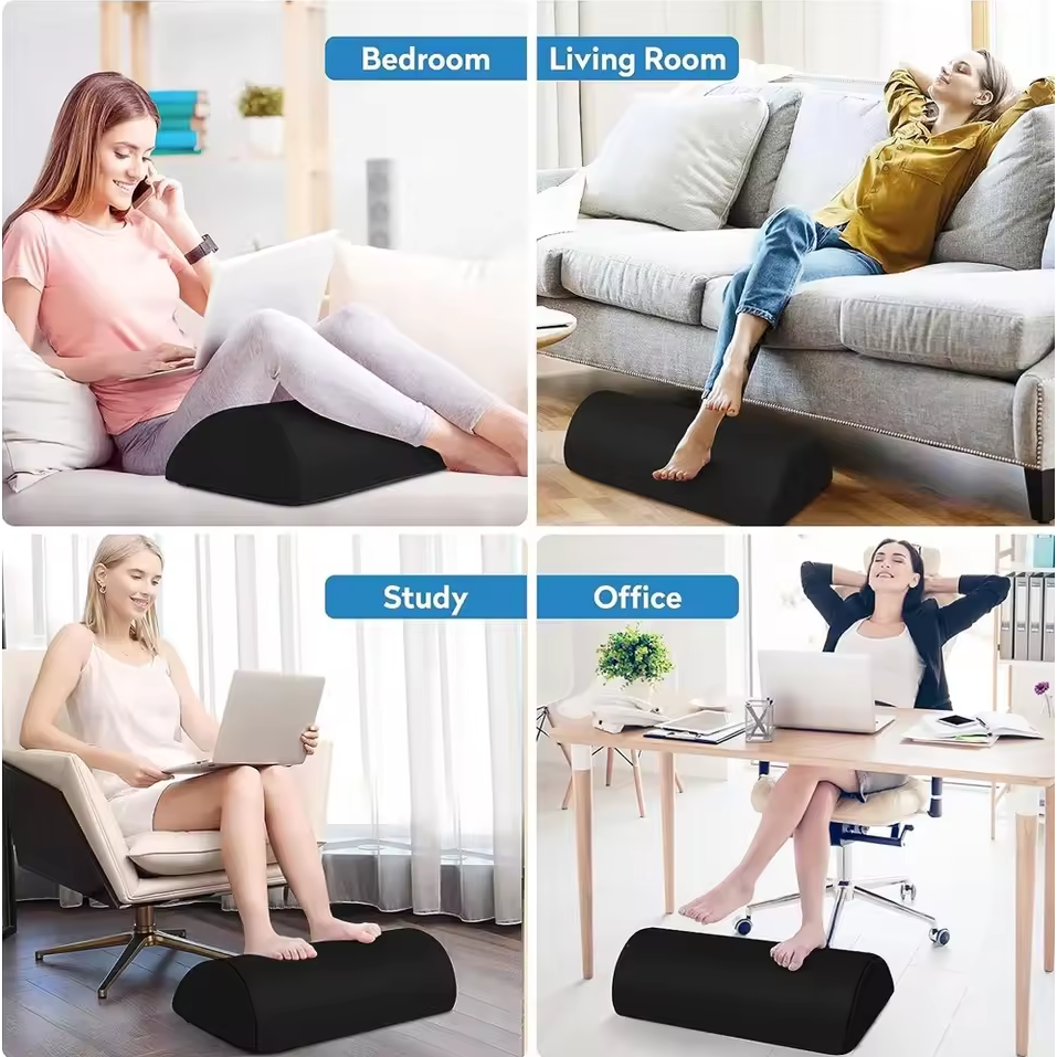 STAWHO Pijakan Kaki Foot Rest For Under Desk Foam Type Semi Circle - ST1