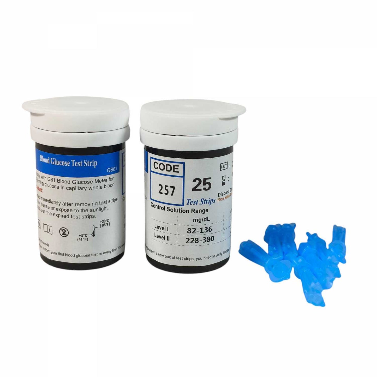 SUGMED Alat Cek Gula Darah Glucometer Kit 50 Test Strips - G61