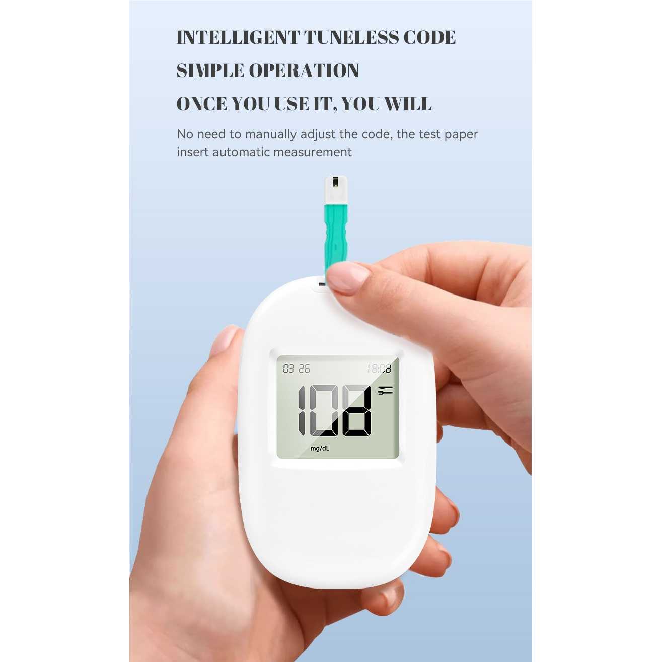 SUGMED Alat Cek Gula Darah Glucometer Kit 50 Test Strips - G61