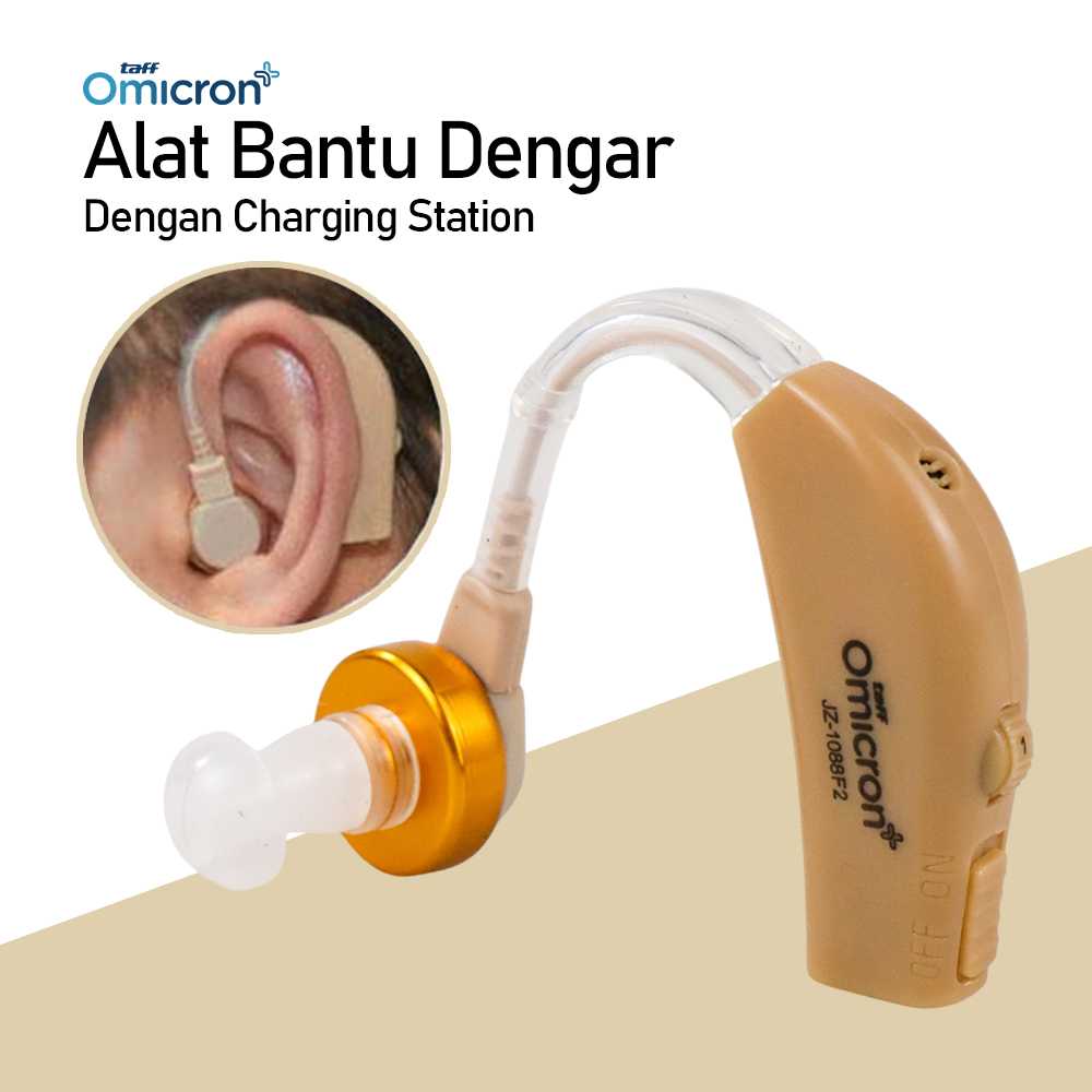 TaffOmicron Alat Bantu Dengar Hearing Aid Charging Station - JZ-1088F2
