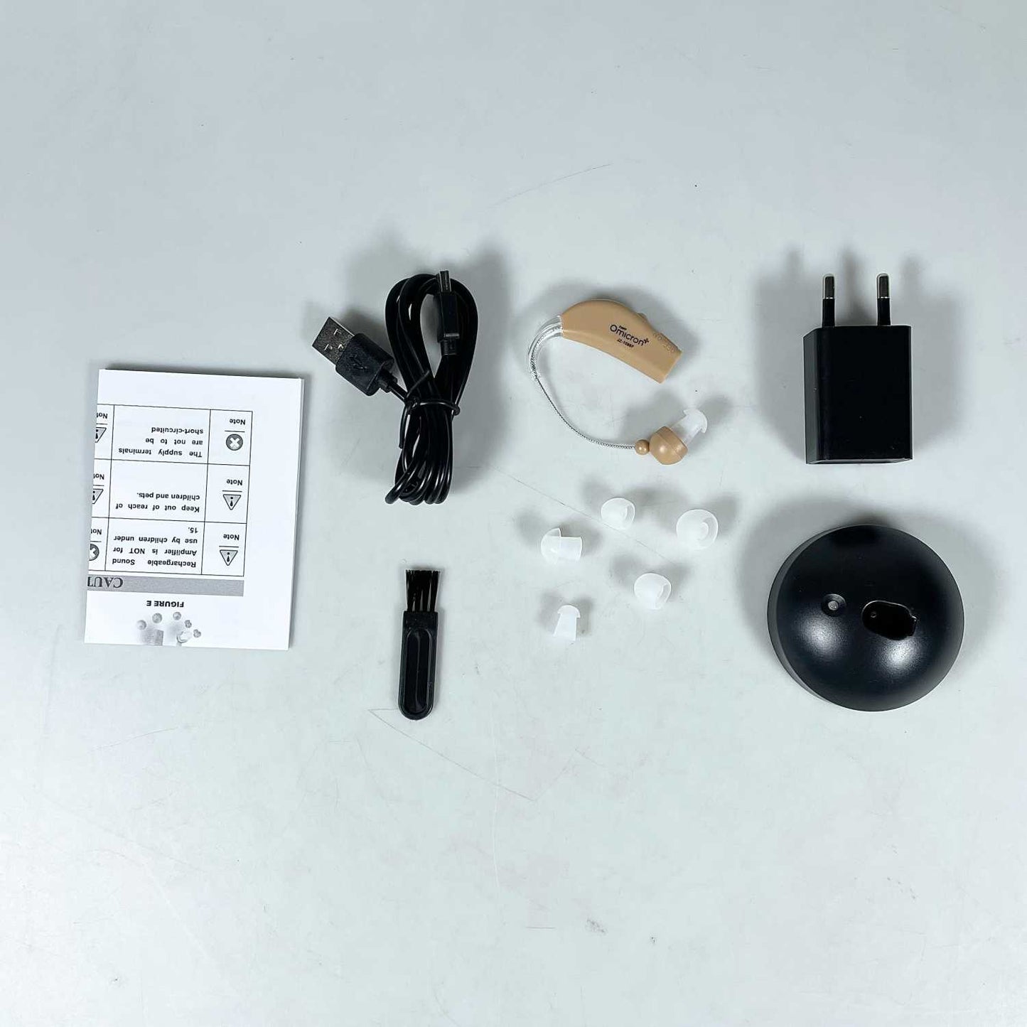 TaffOmicron Alat Bantu Dengar Hearing Aid Charging Station - JZ-1088F