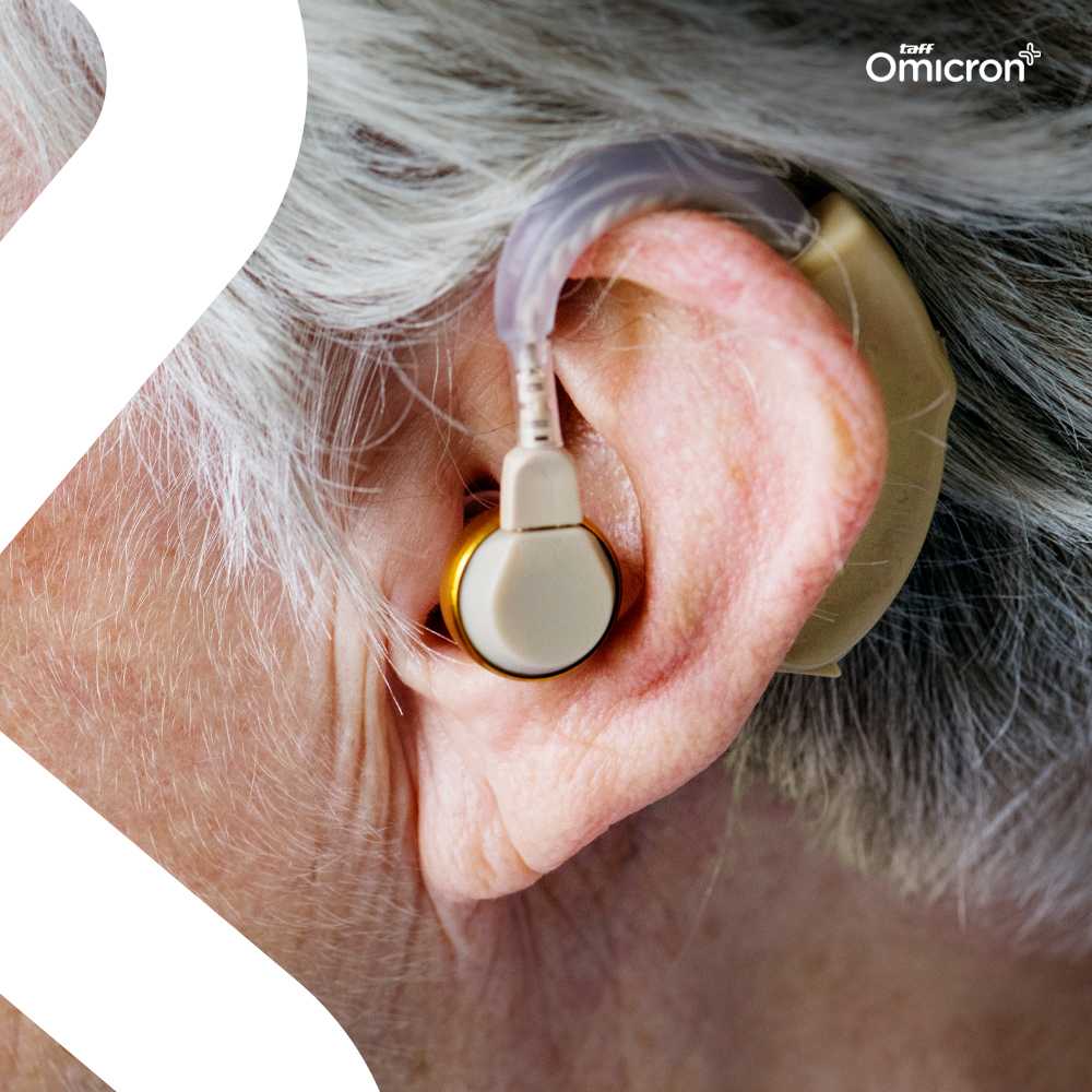 TaffOmicron Alat Bantu Dengar In Ear Hearing Aid - JZ-1088A1