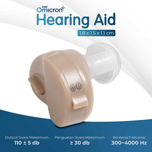 TaffOmicron Alat Bantu Dengar In Ear Hearing Aid - JZ-1088H