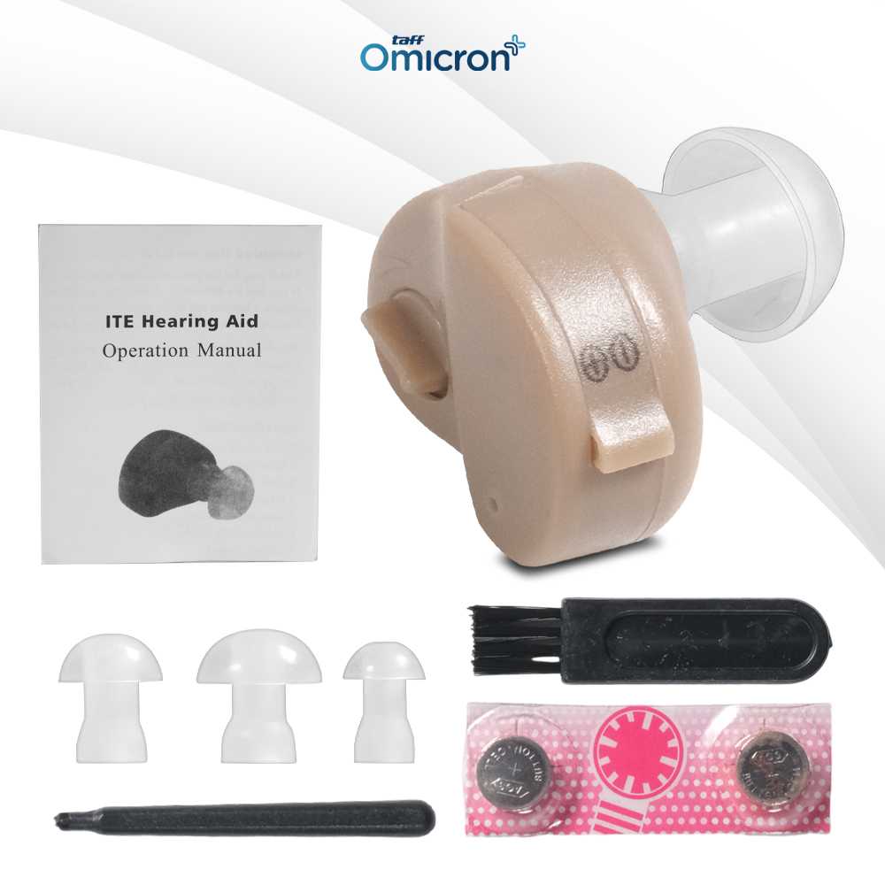 TaffOmicron Alat Bantu Dengar In Ear Hearing Aid - JZ-1088H