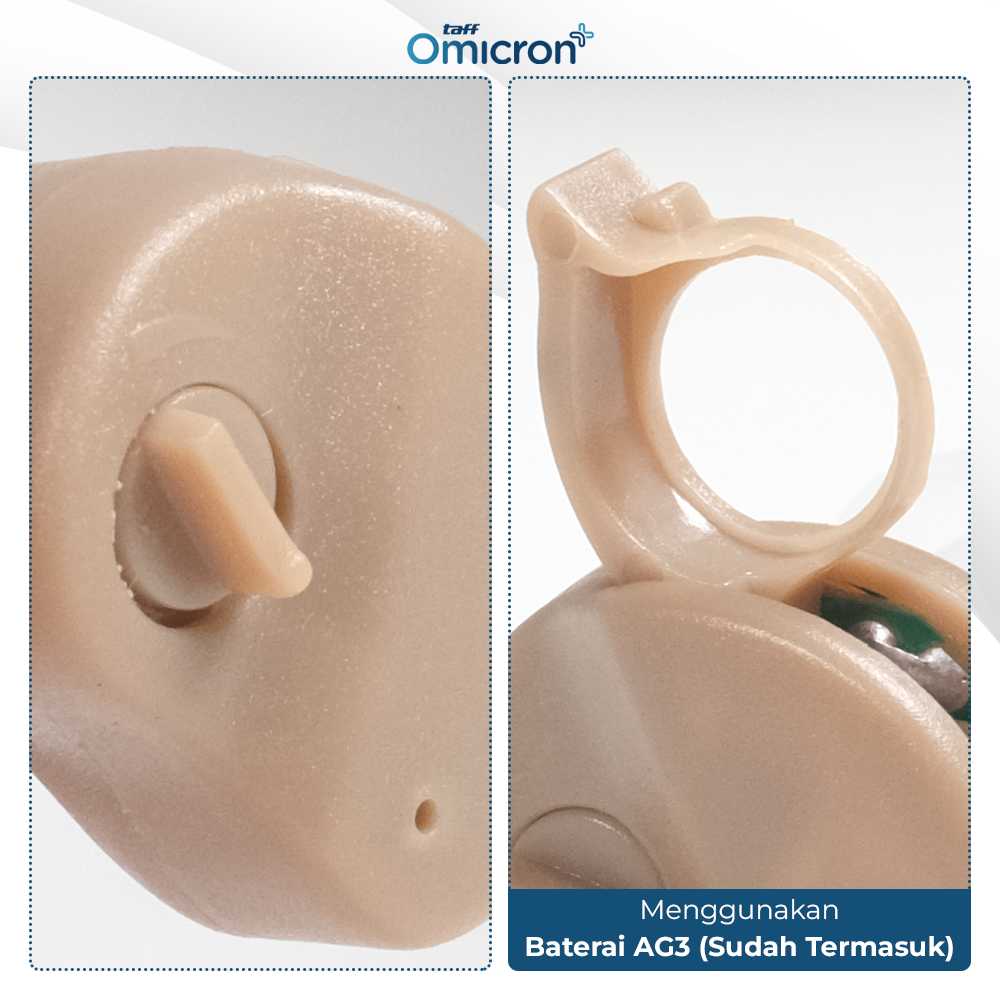 TaffOmicron Alat Bantu Dengar In Ear Hearing Aid - JZ-1088H