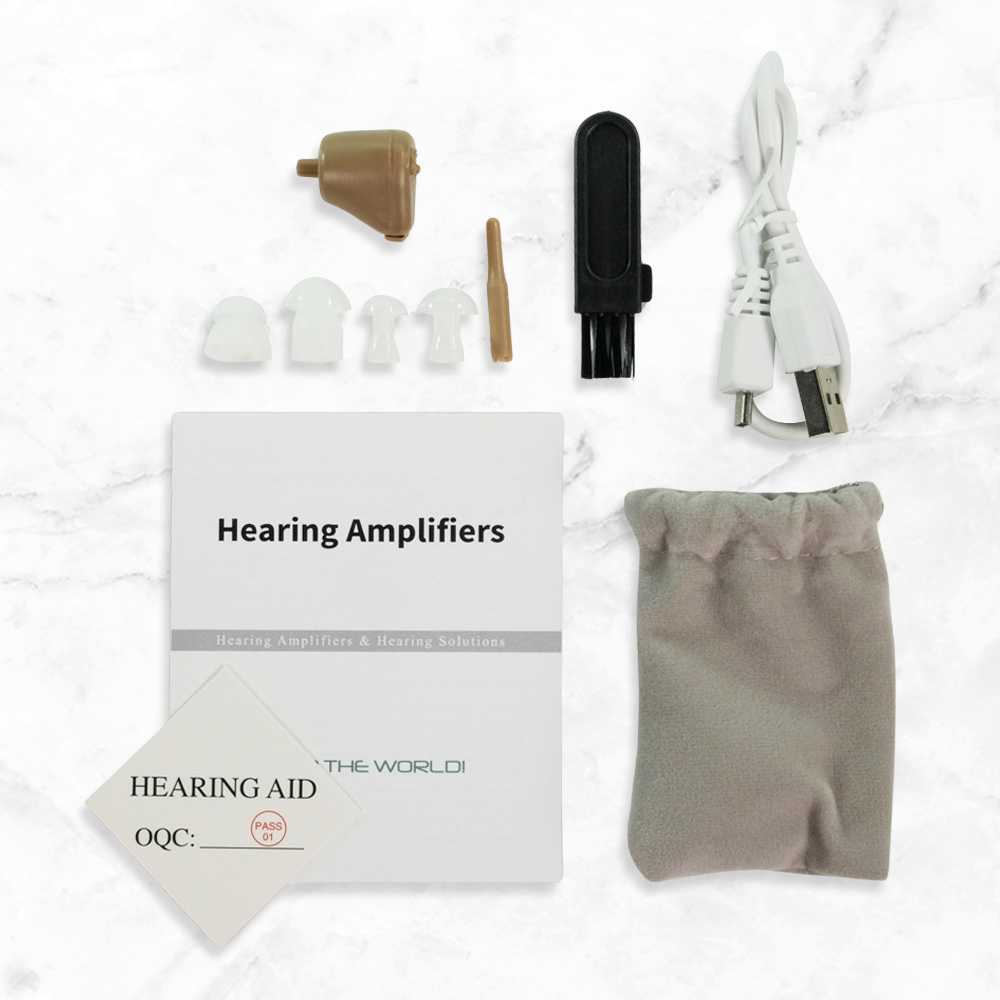 TaffOmicron Alat Bantu Dengar In Ear Hearing Aid - K-88U