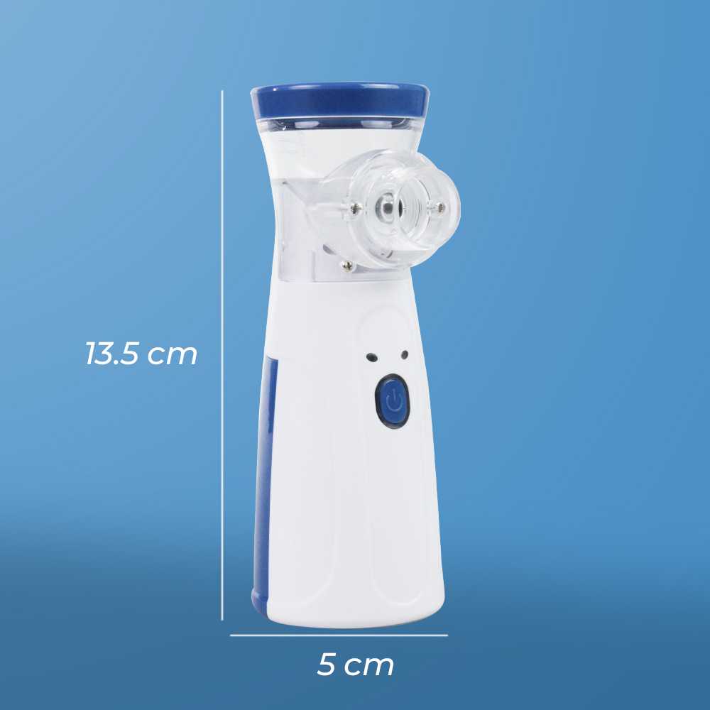 TaffOmicron Alat Terapi Pernapasan Mesh Nebulizer Portable Inhaler - JSL-W302