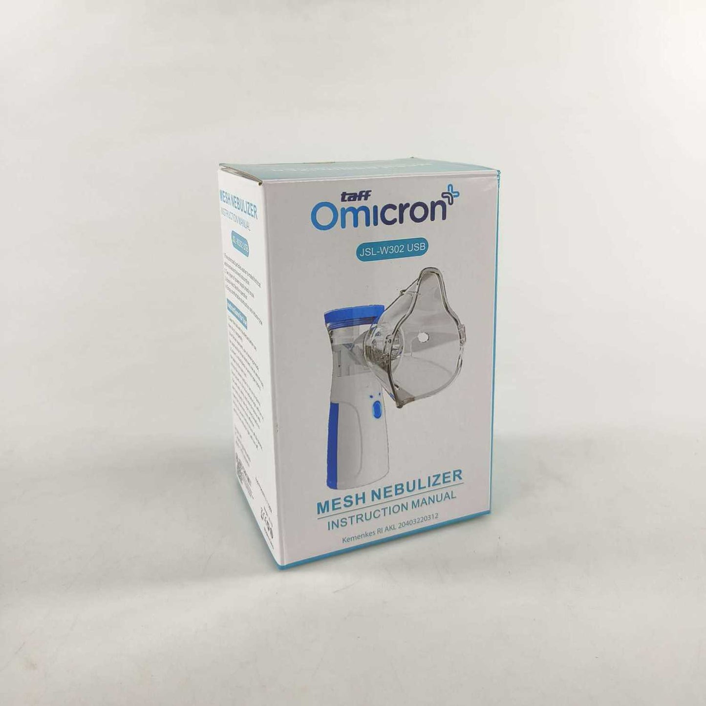 TaffOmicron Alat Terapi Pernapasan Mesh Nebulizer Portable Inhaler - JSL-W302