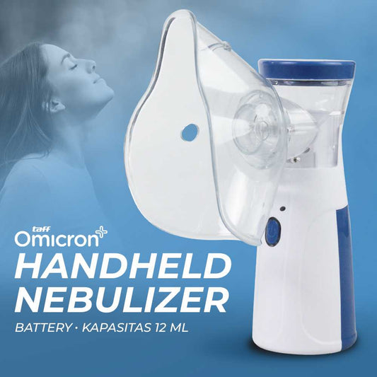 TaffOmicron Alat Terapi Pernapasan Mesh Nebulizer Portable Inhaler - JSL-W302