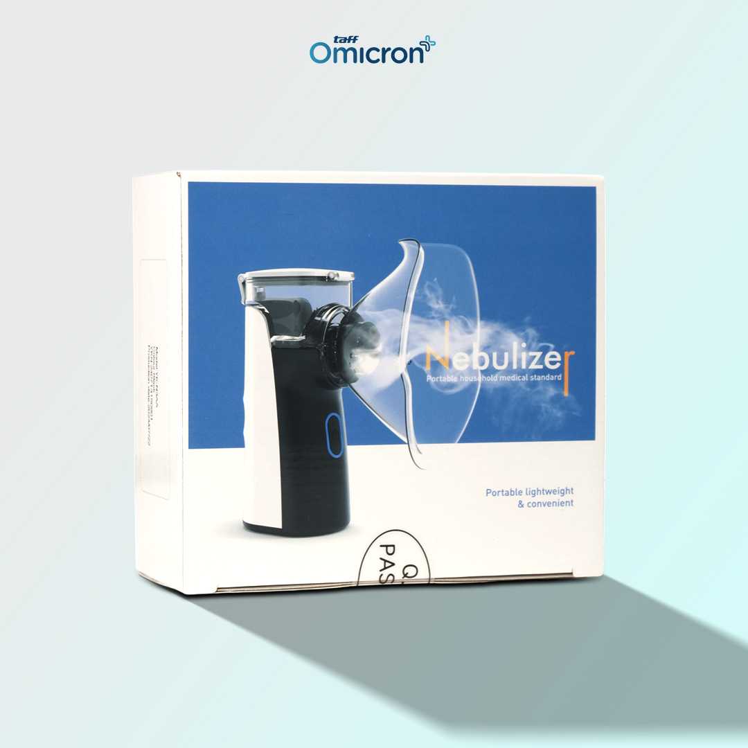 TaffOmicron Alat Terapi Pernapasan Mesh Nebulizer Portable Inhaler - YK-N3AA