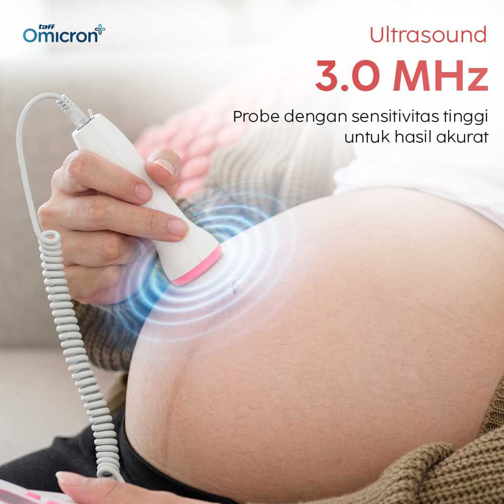 TaffOmicron Deteksi Jantung Janin Bayi Fetal Doppler - JSL-T501