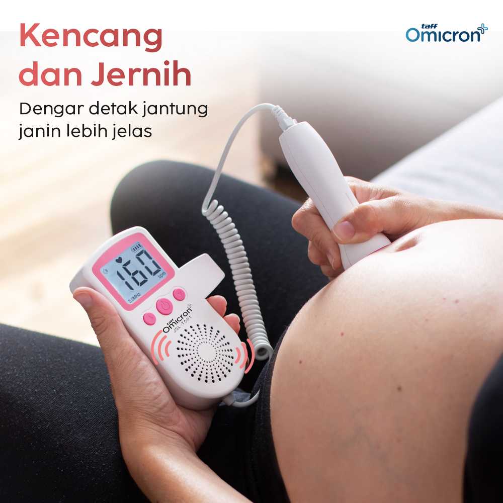 TaffOmicron Deteksi Jantung Janin Bayi Fetal Doppler - JSL-T501