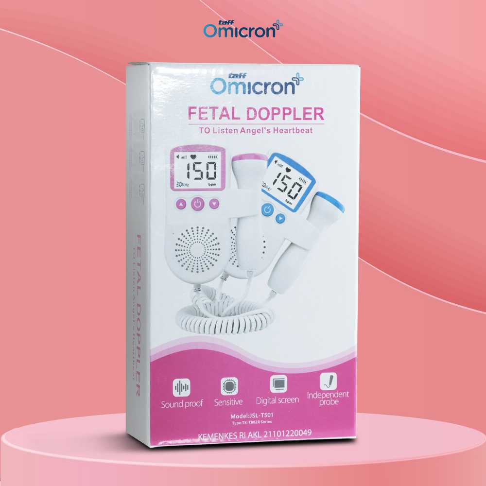 TaffOmicron Deteksi Jantung Janin Bayi Fetal Doppler - JSL-T501