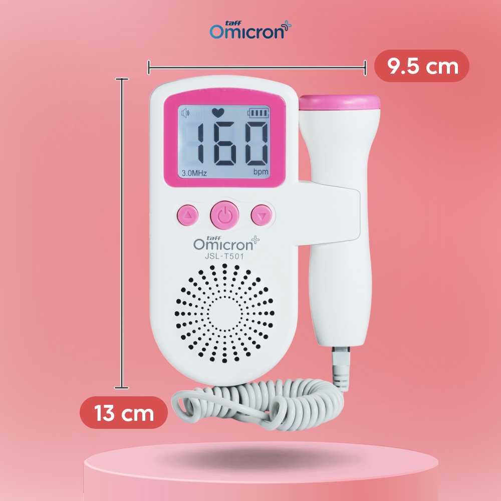 TaffOmicron Deteksi Jantung Janin Bayi Fetal Doppler - JSL-T501