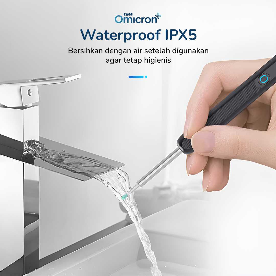 TaffOmicron Kamera Endoskopi Pembersih Telinga Endoscope Wireless - NE3