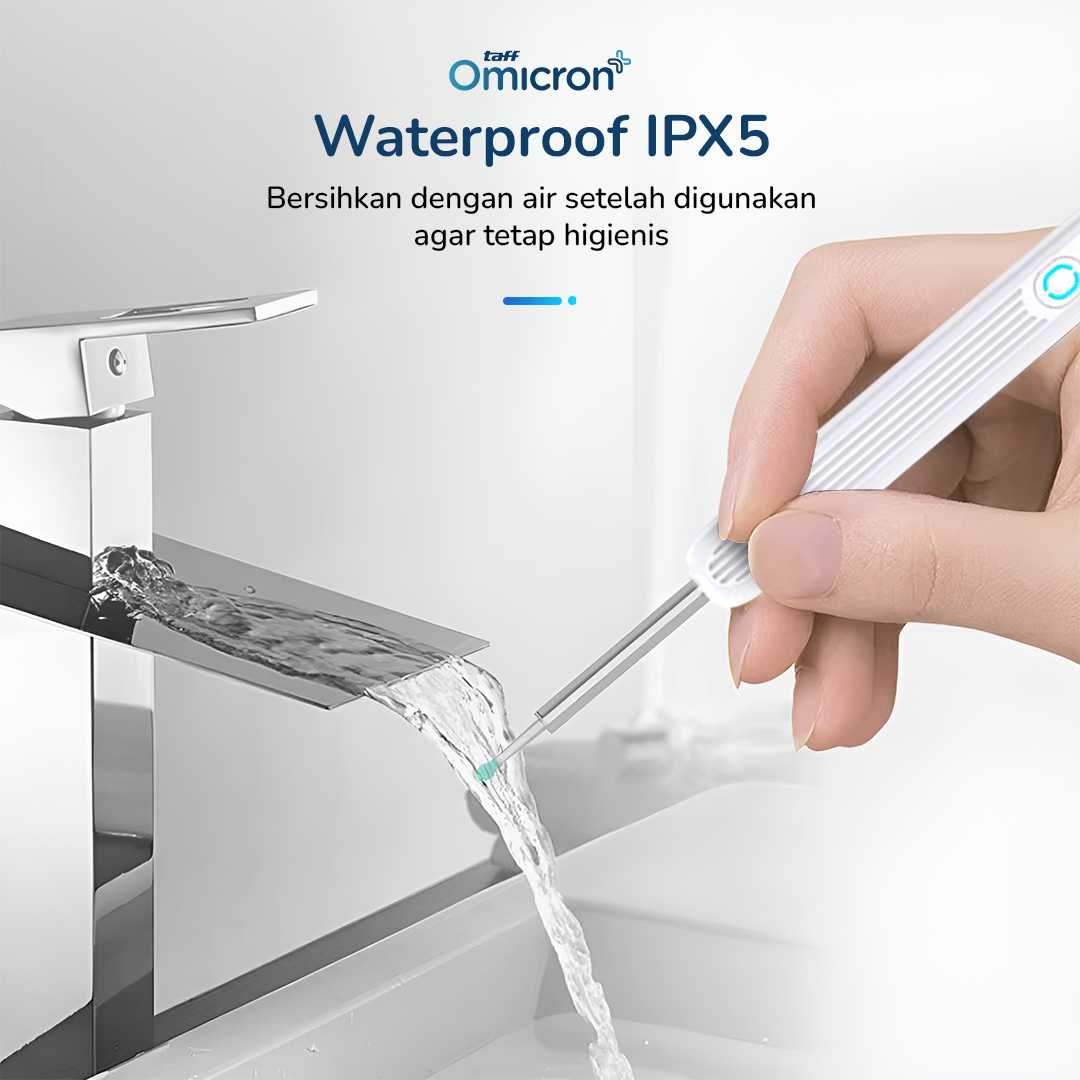 TaffOmicron Kamera Endoskopi Pembersih Telinga Endoscope Wireless - NE3
