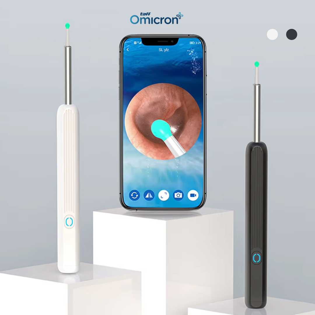 TaffOmicron Kamera Endoskopi Pembersih Telinga Endoscope Wireless - NE3
