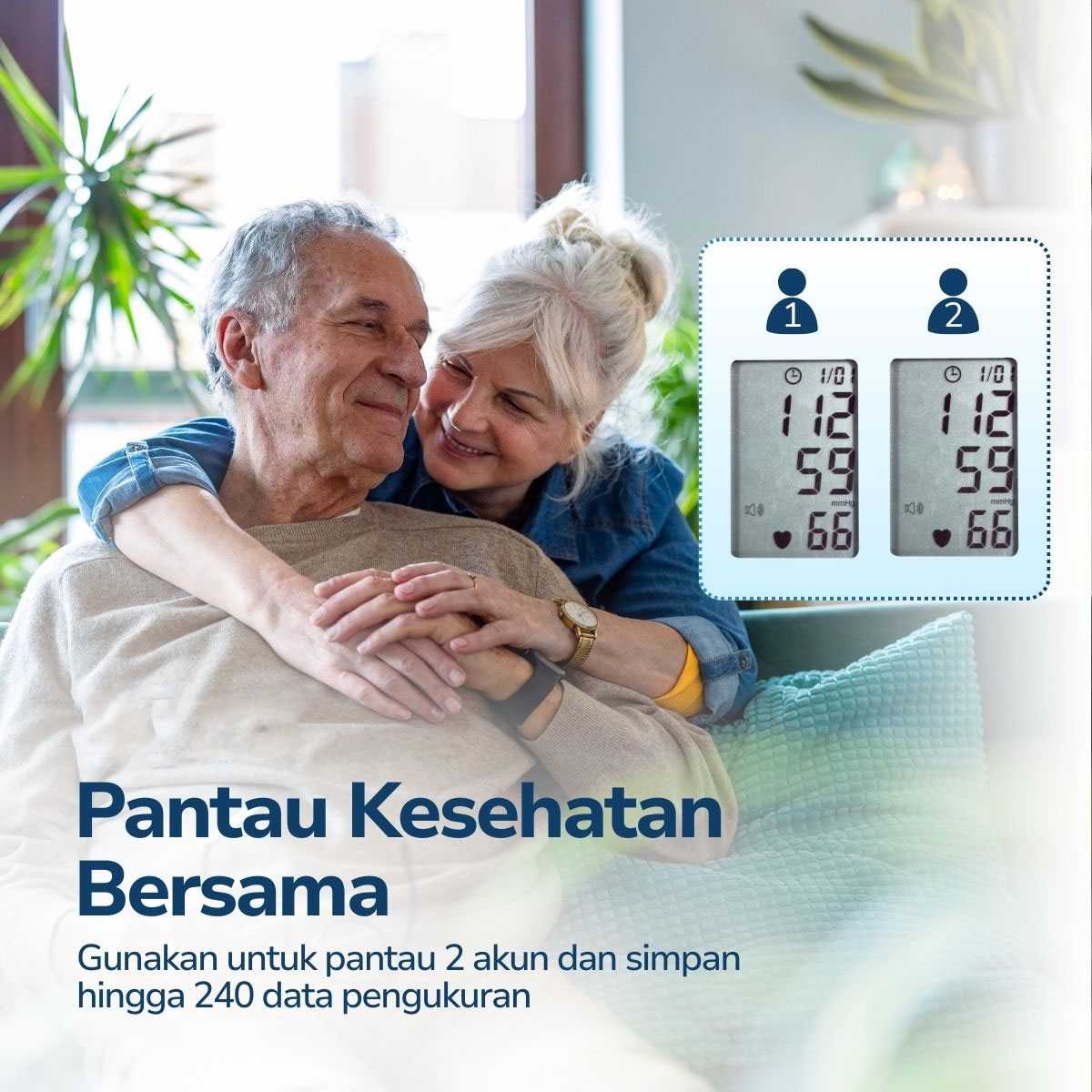 TaffOmicron Pengukur Tekanan Darah Tensimeter Digital Dual Power - BW-750