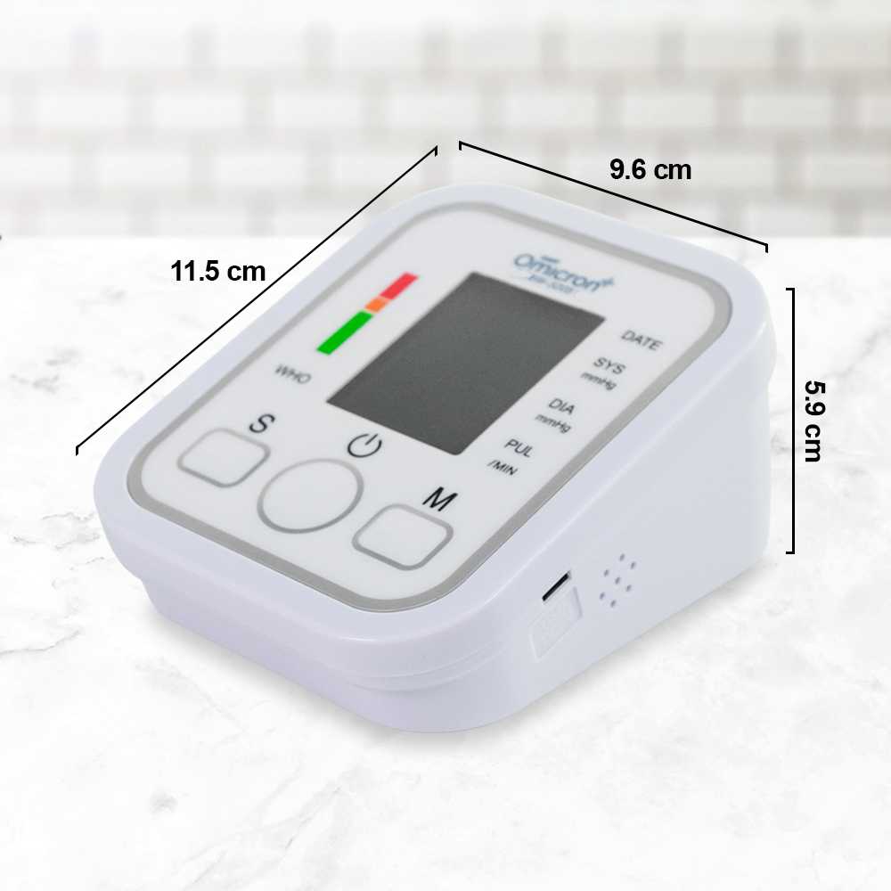 TaffOmicron Tensimeter Digital Pengukur Tekanan Darah Indonesian Voice - BW-3205