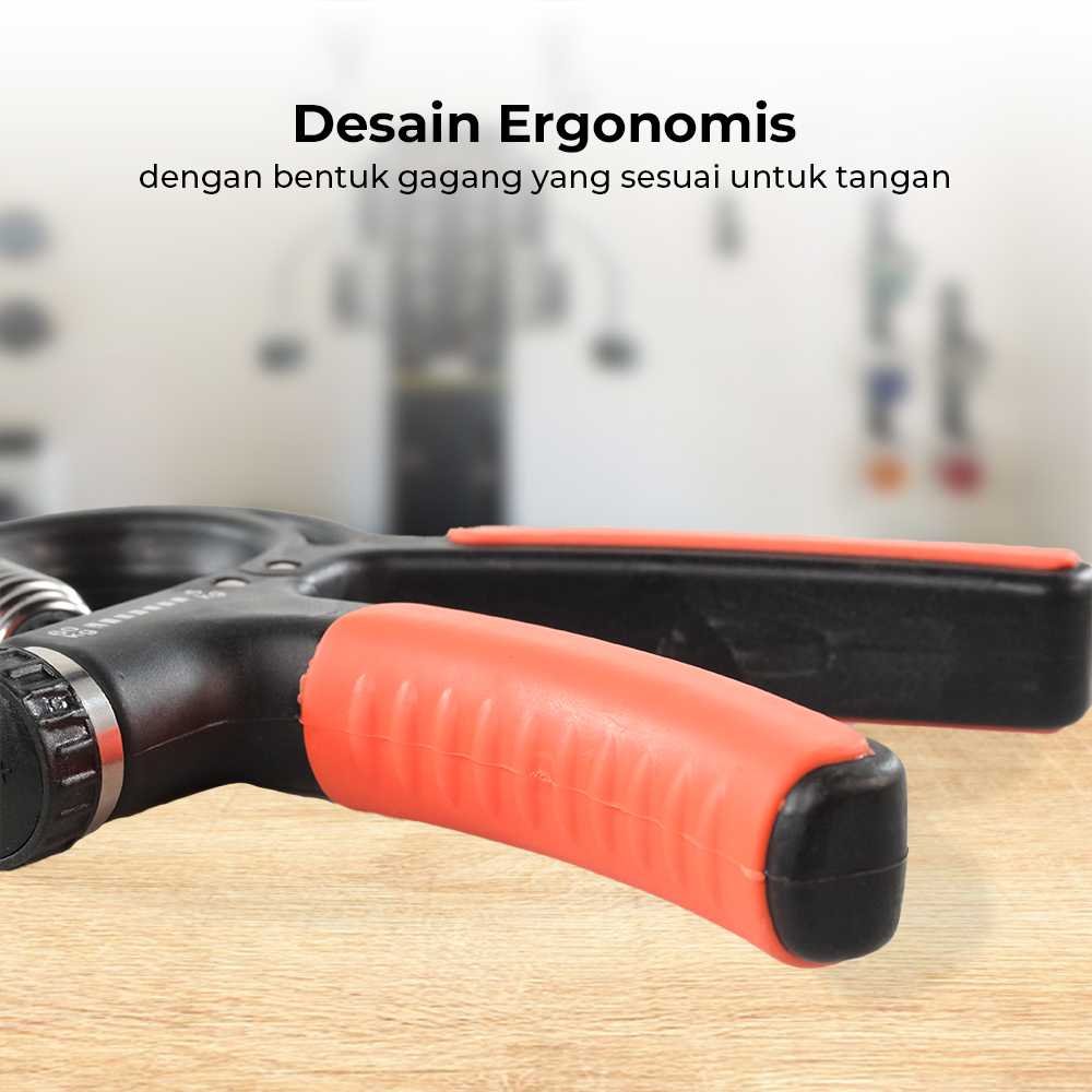 TaffSPORT Adjustable Hand Grip Olahraga Tangan 5 - 60 kg - TPR