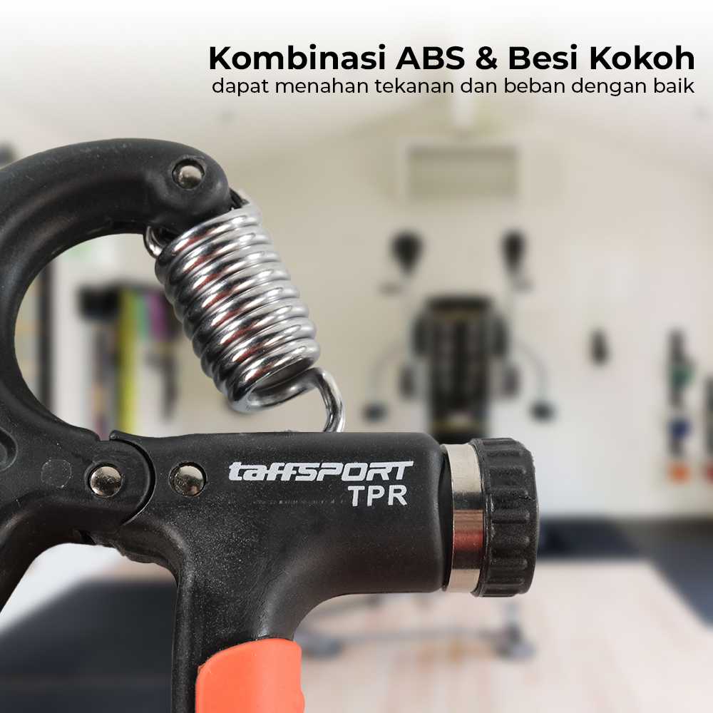 TaffSPORT Adjustable Hand Grip Olahraga Tangan 5 - 60 kg - TPR