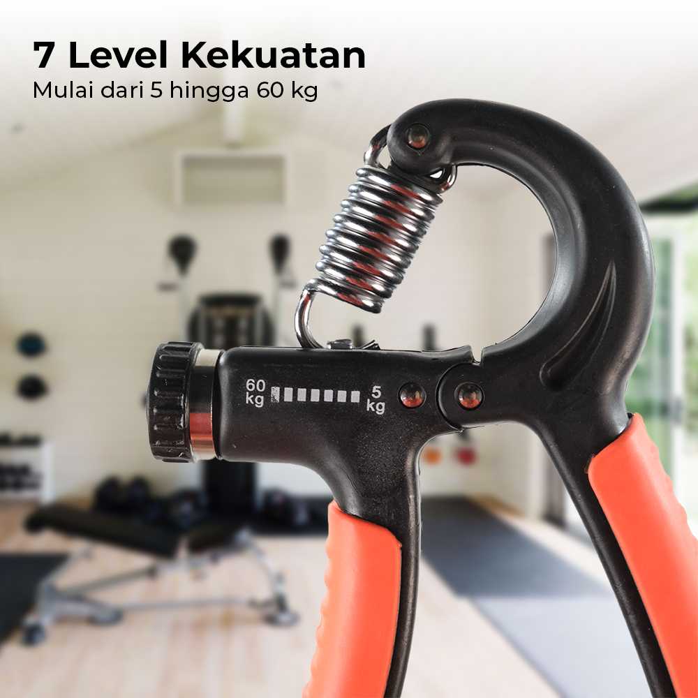 TaffSPORT Adjustable Hand Grip Olahraga Tangan 5-60kg - TPR