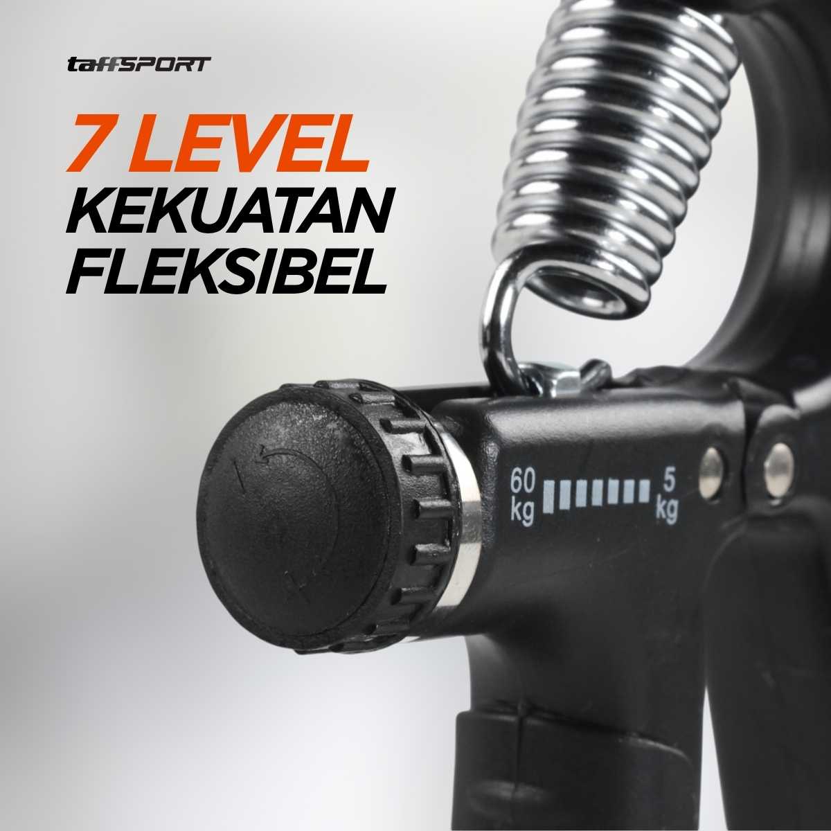 TaffSPORT Adjustable Hand Grip Olahraga Tangan 5-60kg - TPR