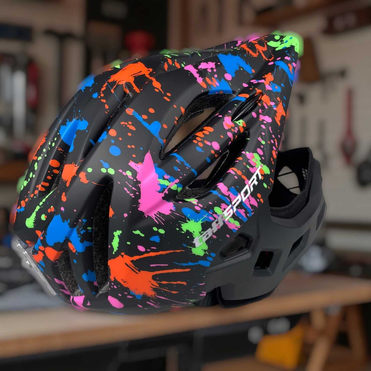 TaffSPORT Helm Modular Sepeda Anak Full Face Bike Size S - CHF78