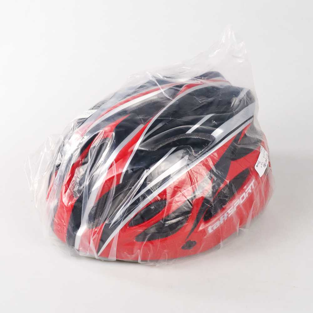 TaffSPORT Helm Sepeda Bicycle Road Bike Helmet EPS PVC 18 Air Vent - WX022
