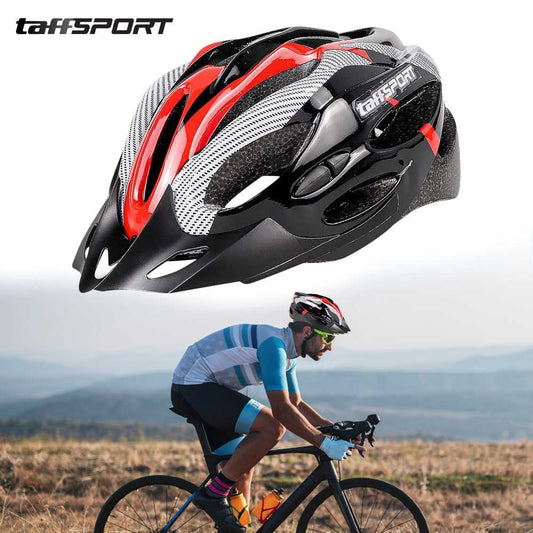 TaffSPORT Helm Sepeda Bike Aerodynamic EPS Foam Unisex 21 Air Vent - X10