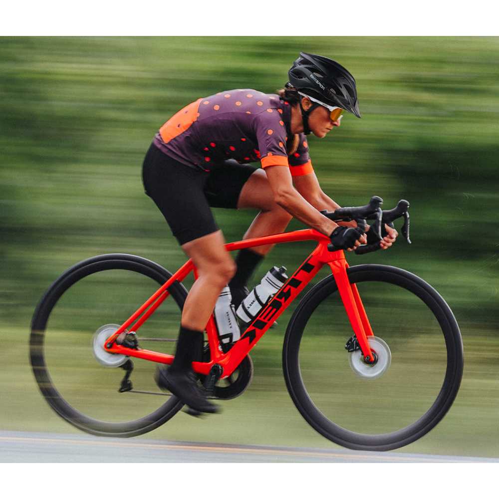 TaffSPORT Helm Sepeda EPS PVC Shell dengan Lampu Backlight - 1105