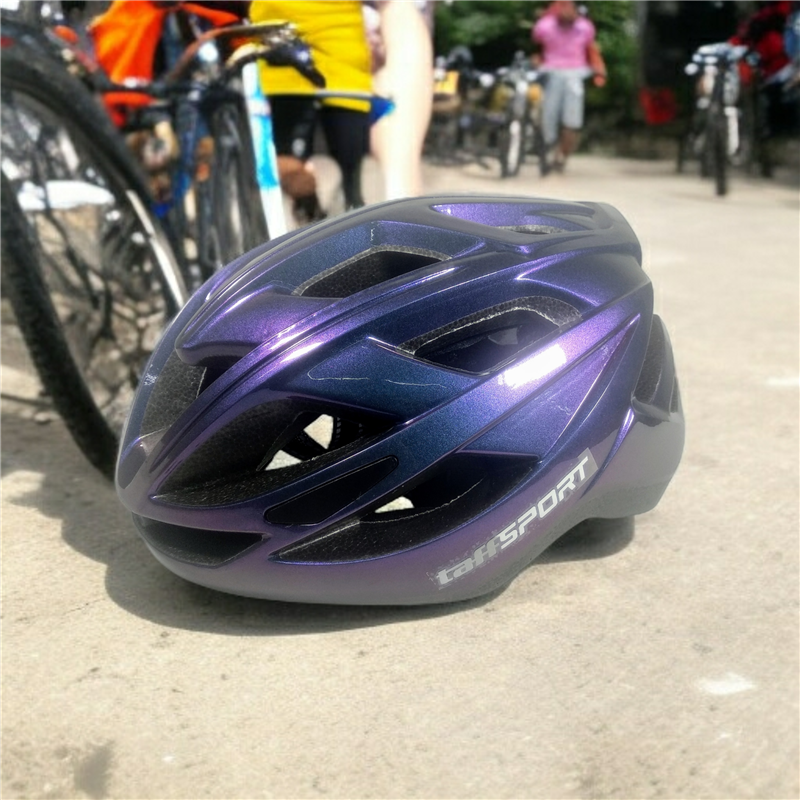 TaffSPORT Helm Sepeda Scooter Bicycle Helmet Ultralight Standard Vers - BK-4