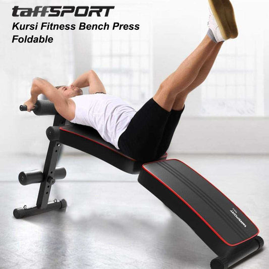 TaffSPORT Kursi Fitness Bench Press Abdominal Muscle Foldable - YC013