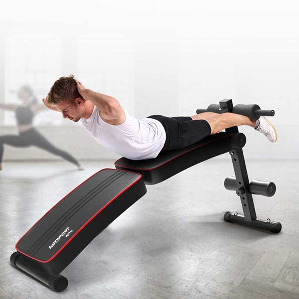 TaffSPORT Kursi Fitness Bench Press Abdominal Muscle Foldable - YC013