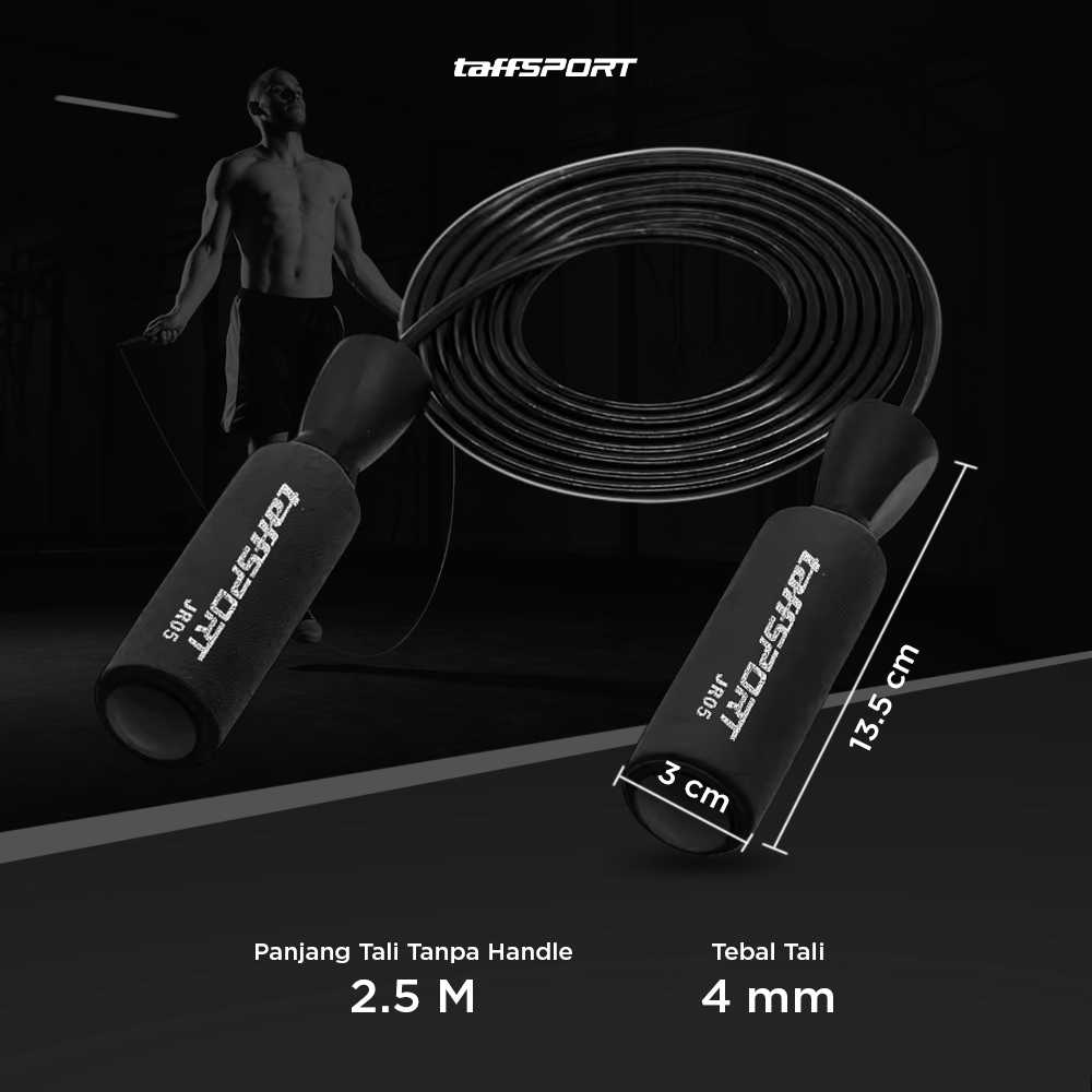 TaffSPORT Tali Skipping Speed Jump Rope Bearing Non Slip Sports Weight - JR05