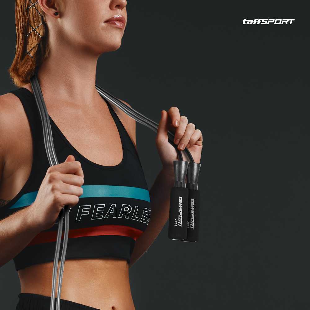TaffSPORT Tali Skipping Speed Jump Rope Bearing Non Slip Sports Weight - JR05