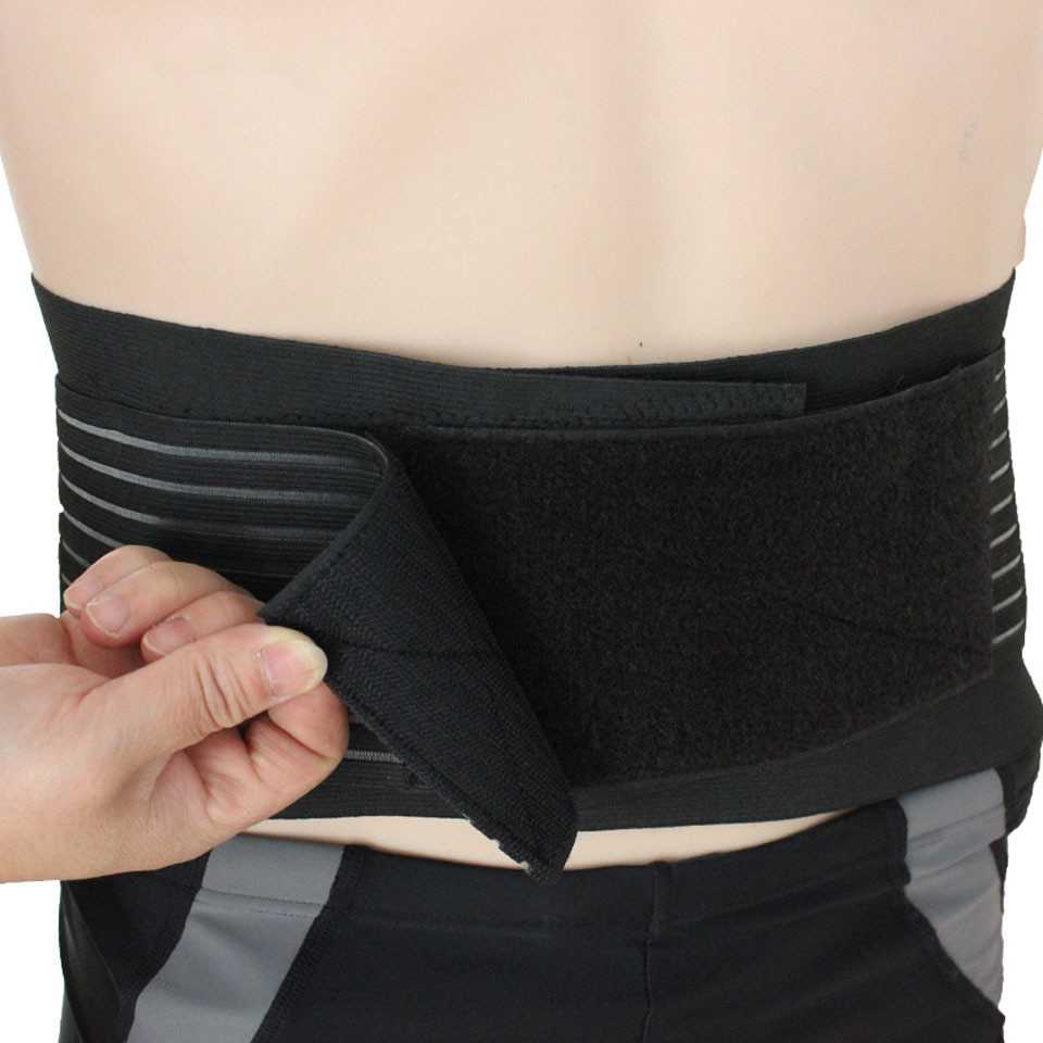 TaffSPORT Lumbar Support Waist Back Pain Brace Belt 8 Spring Size L - A-7992