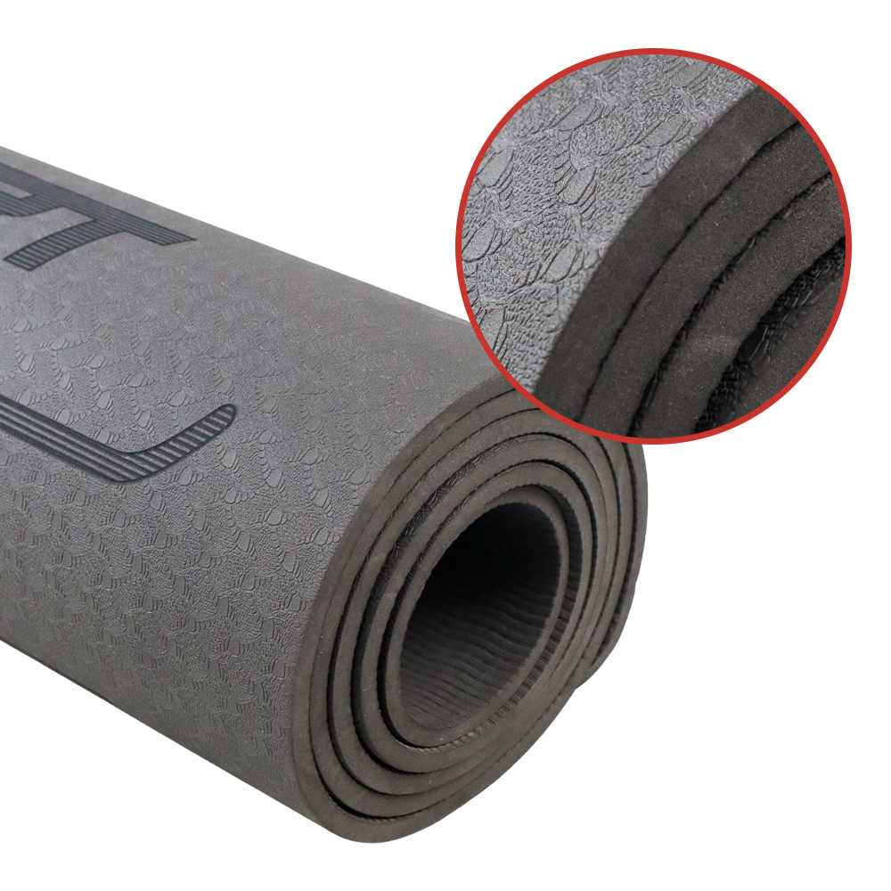 TaffSPORT Matras Yoga Mat Karpet Yoga Anti Slip TPE 183x61cm - PROlite 60