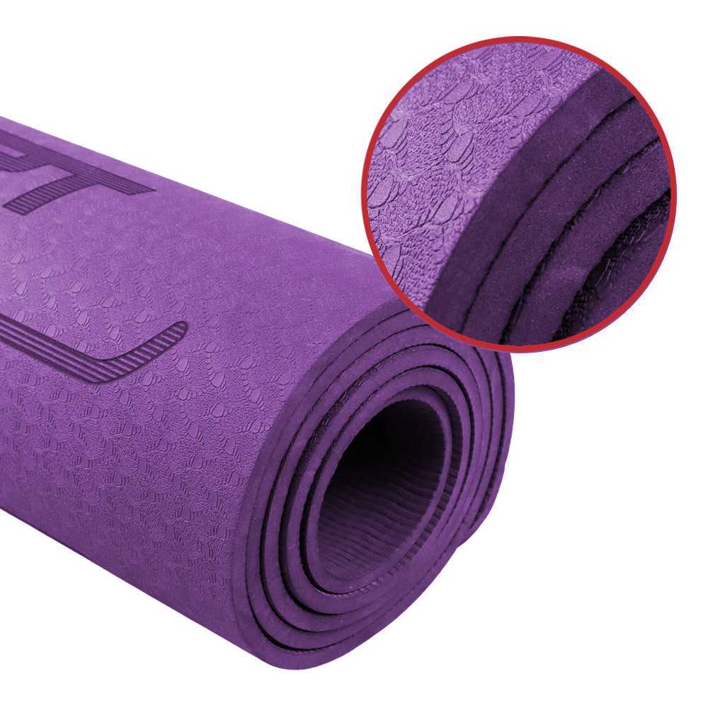 TaffSPORT Matras Yoga Mat Karpet Yoga Anti Slip TPE 183x61cm - PROlite 60