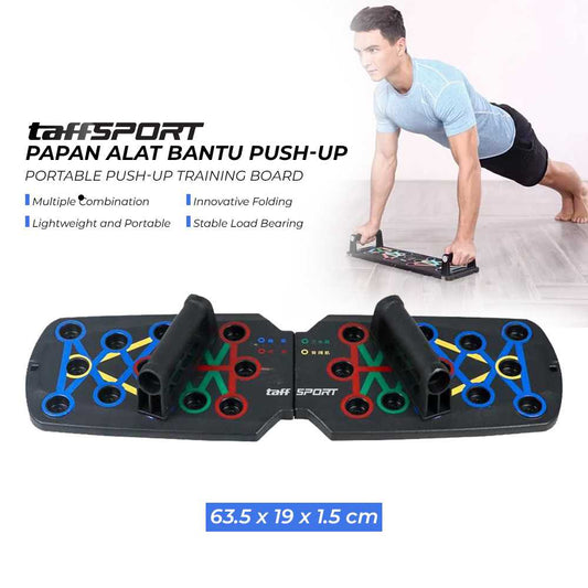 TaffSPORT Papan Alat Bantu Push-up Training Board Portable - A603