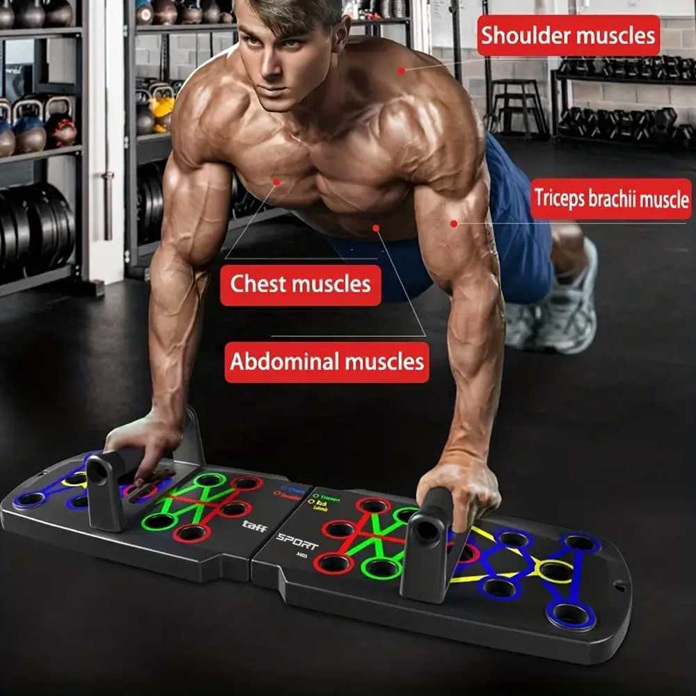 TaffSPORT Papan Alat Bantu Push-up Training Board Portable - A603