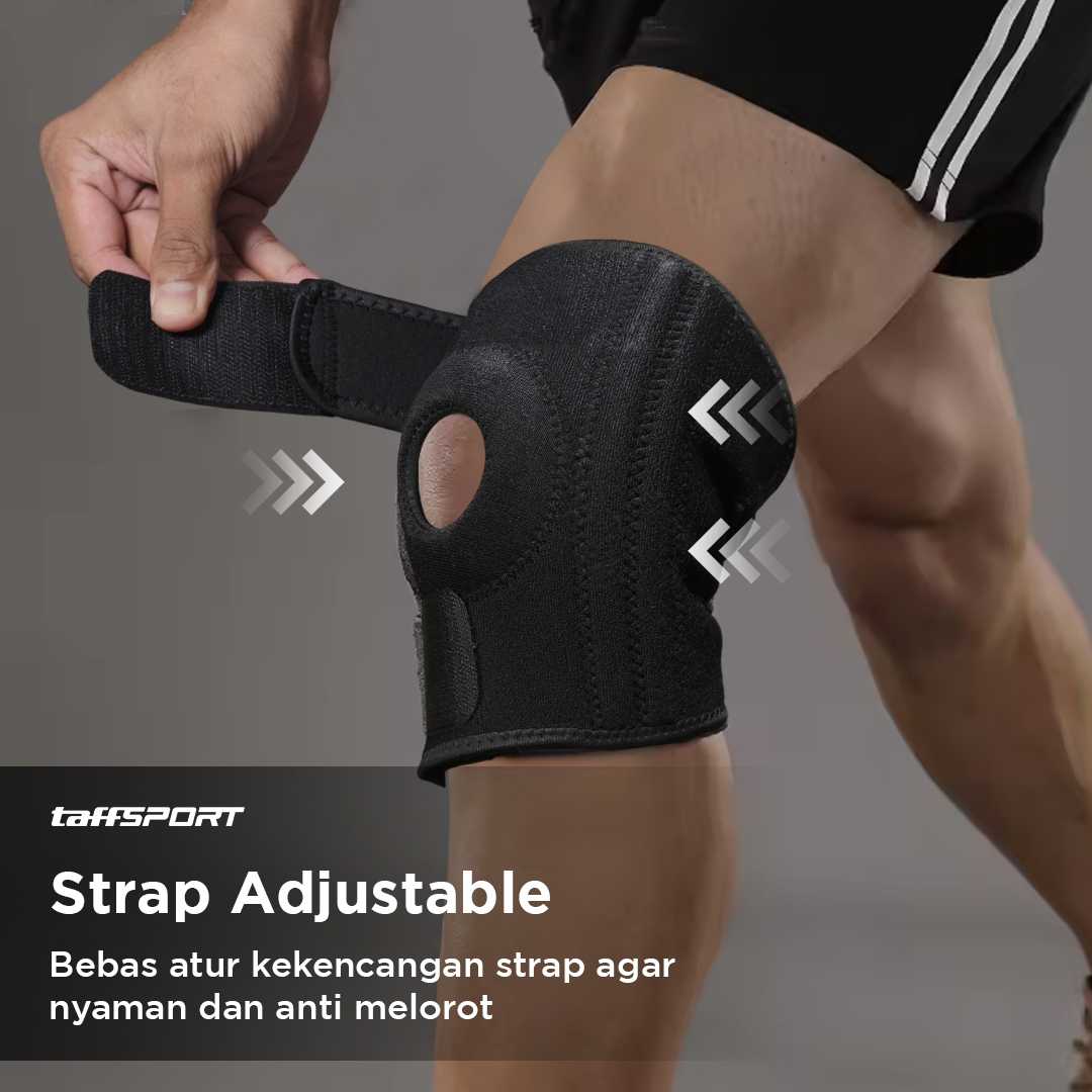 TaffSPORT Pelindung Lutut Mountaineering Kneepad Power Brace 1 PCS - A-0512