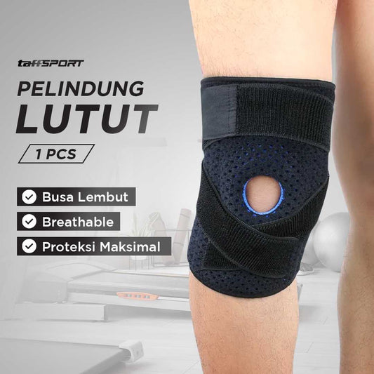 TaffSPORT Pelindung Lutut Olahraga Knee Support Fitness