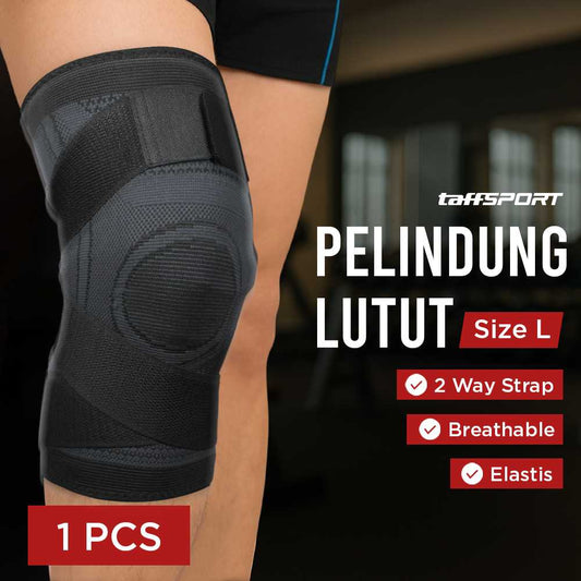 TaffSPORT Pelindung Lutut Olahraga Knee Support Sport Fitness - A-7720
