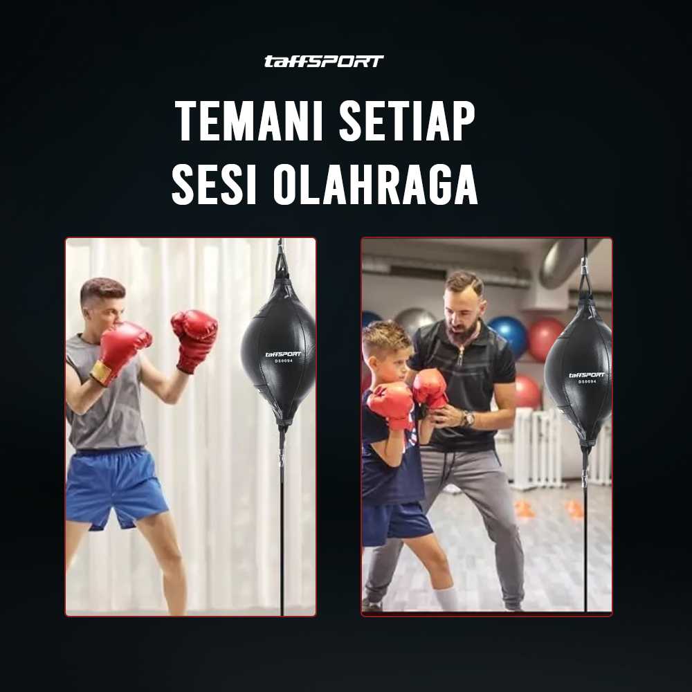 TaffSPORT Boxing Speed Ball Punching Bag Inflatable Samsak Tinju - DS0094