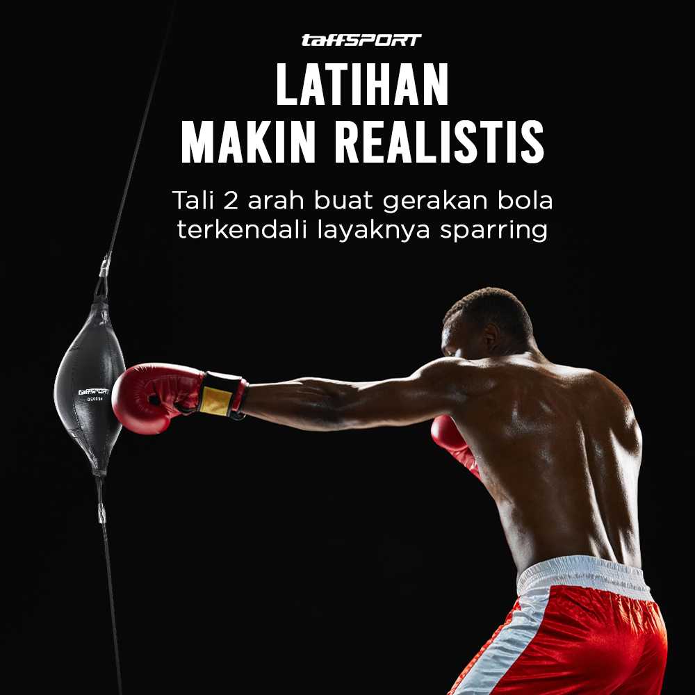 TaffSPORT Boxing Speed Ball Punching Bag Inflatable Samsak Tinju - DS0094